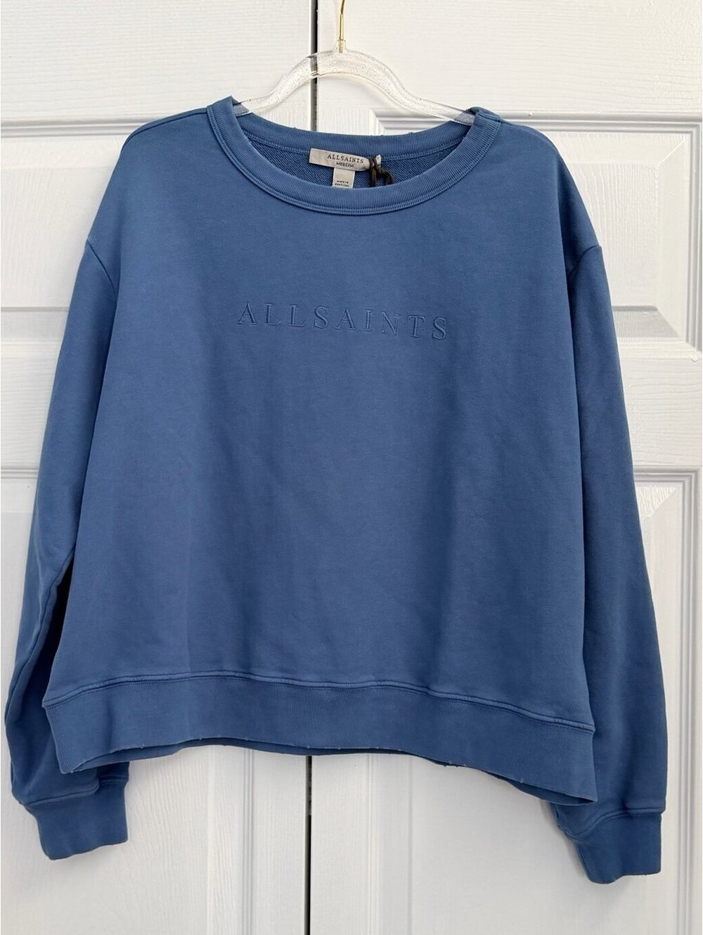 Allsaints Pippa Embroidered Sweatshirt NWT Medium